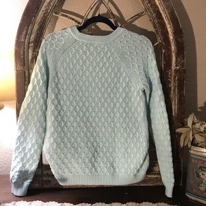 Old Navy Sweater Waffle Design In Front Size M